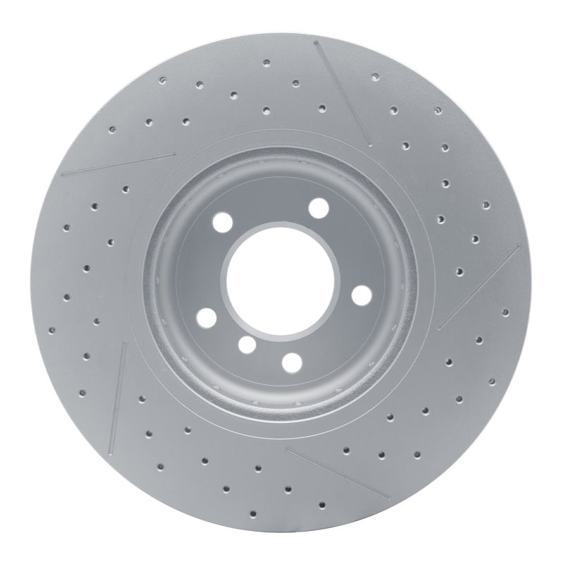 R1 13-13 BMW 135IS Front Drilled & Slotted Carbon Alloy GeoMET Rotor