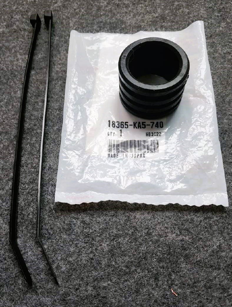 MSV Racing '84- '01 CR500 Muffler Connecting Pipe Kit image 0