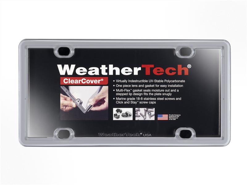 WeatherTech License Plate Frame Kit - Black