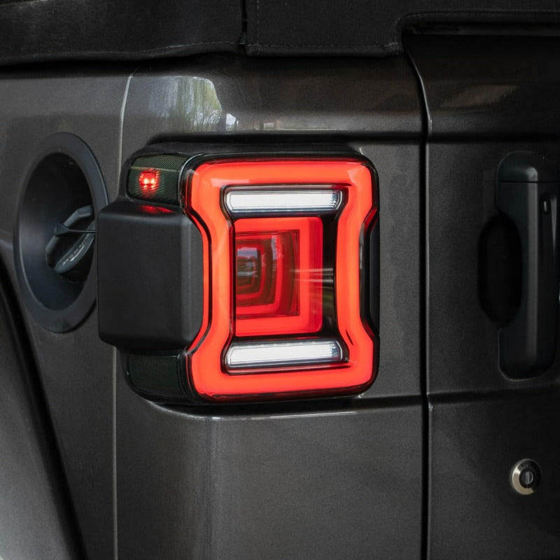 Form Lighting 2018-2023 Jeep Wrangler LED Tail Lights Smoke (Pair)