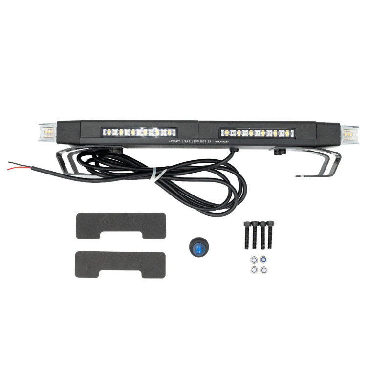 Putco 16in Hornet Light Bar - (Amber) LED Stealth Rooftop Strobe Bar
