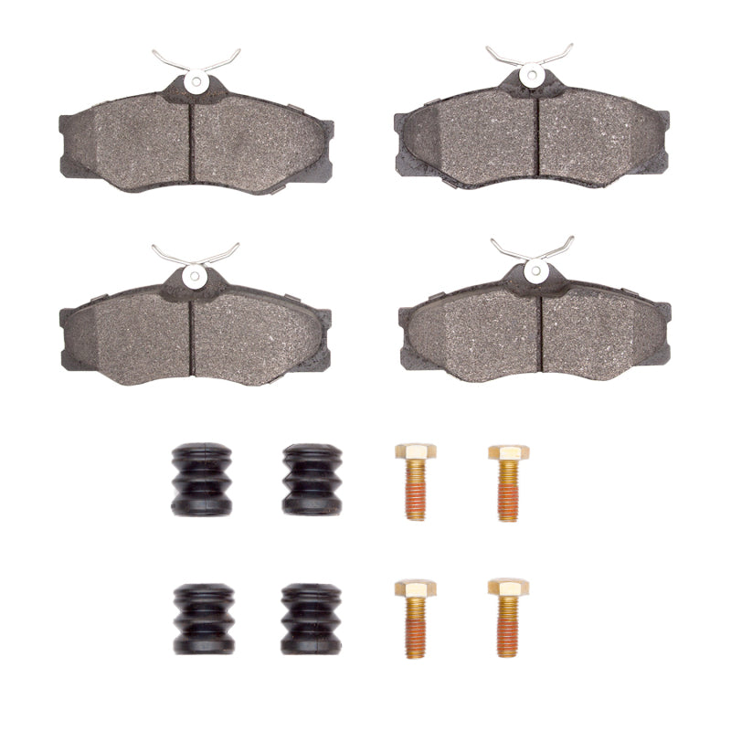 R1 1986-1991 Volkswagen Vanagon Front R1 Semi Met Pads & Hardware Kit