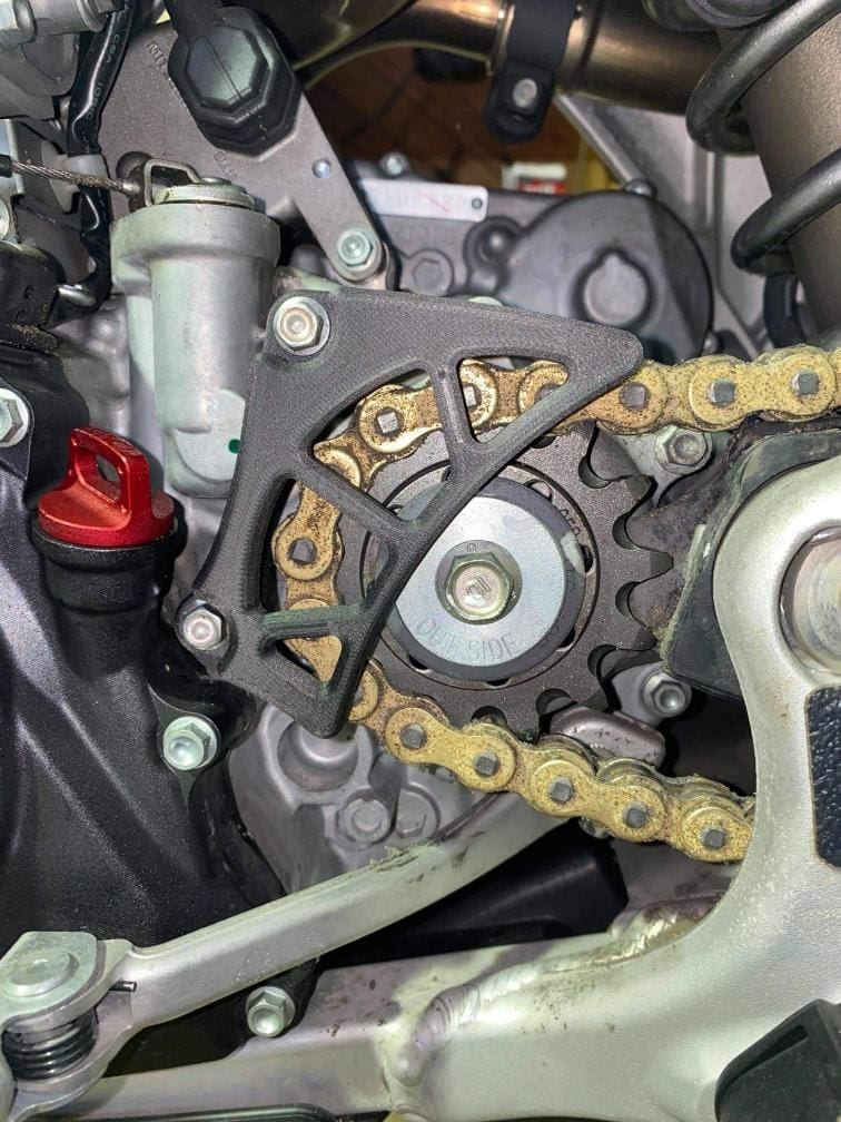 '17-'20 Honda CRF450R, RX, and RWE, Billet Case Saver/Sprocket Guard image 5