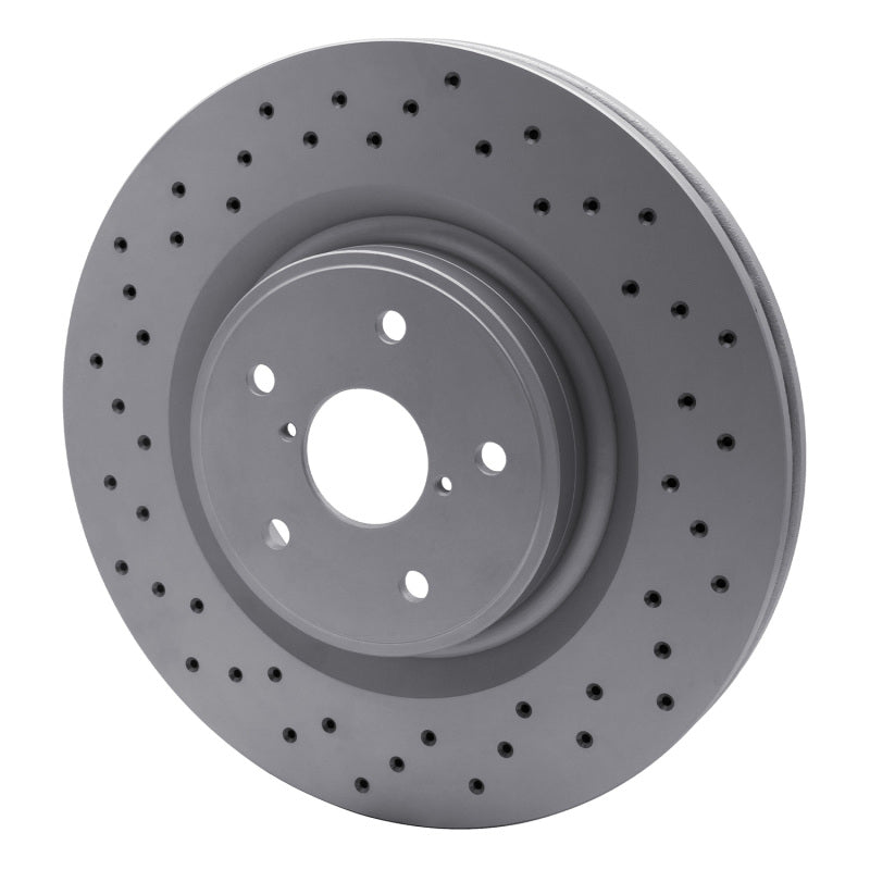 R1 18-25 Subaru WRX STI Front Drilled GeoSPEC Coated Rotor