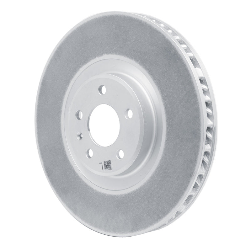 R1 15-23 Porsche Macan Left Front Slotted Carbon Alloy GeoMET Rotor