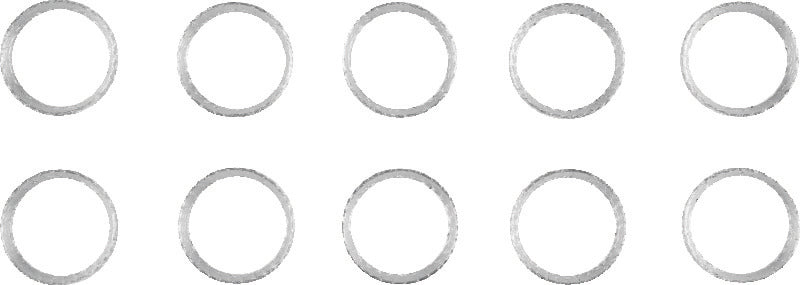 Twin Power 84-Up Evo BT and XL and M8 Exhaust Gaskets Replaces 65324-83 Tapered 10 Pk