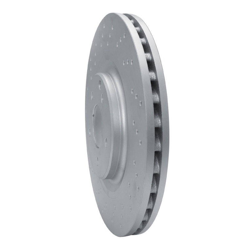 R1 03-07 Mercedes-Benz CLK55 AMG Front Drilled GeoSPEC Coated Rotor