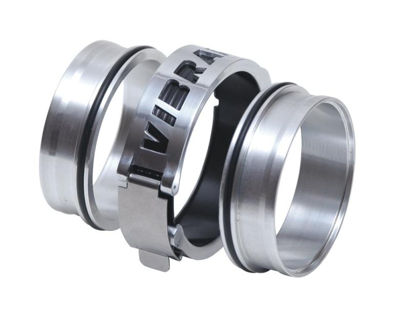 Vibrant Stainless Steel Weld Fitting w/ O-Rings for 3.5in OD Tubing