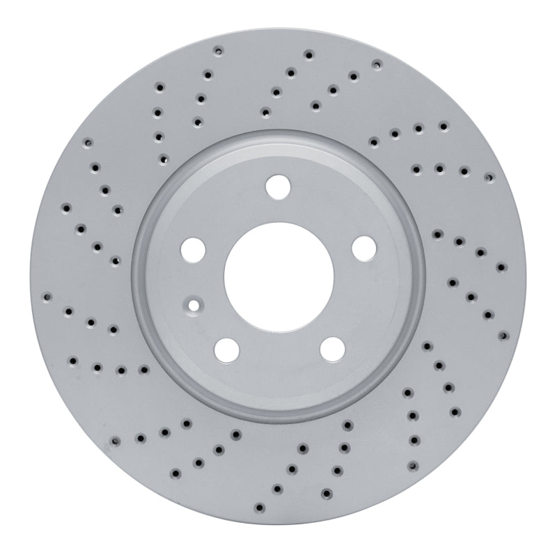DFC 08-12 Audi A4 Quattro Front Left Drilled Geoperformance Rotor