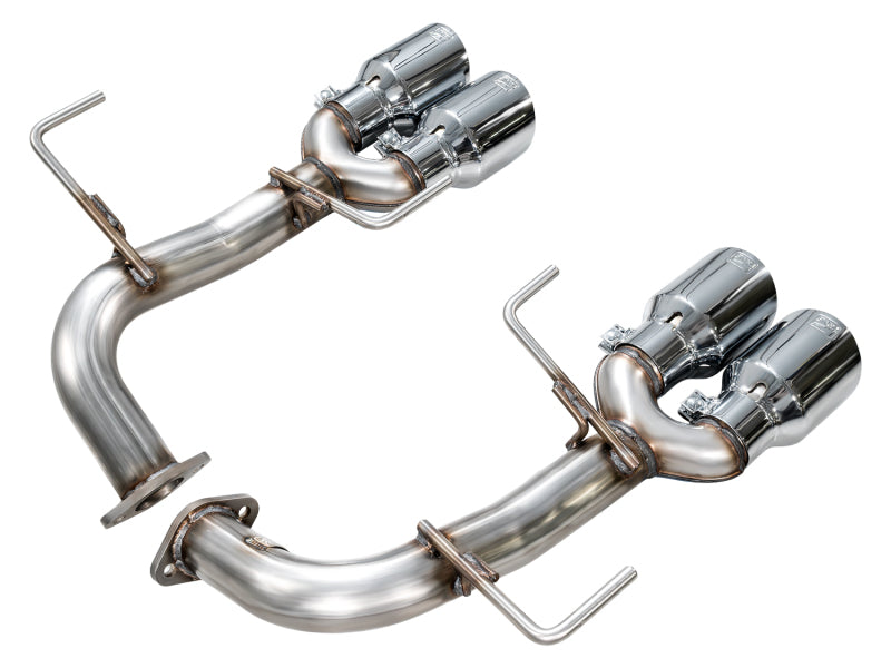 AWE Tuning 22-25 Subaru VB WRX Track Edition Axle-Back Exhaust - Chrome Silver Tips