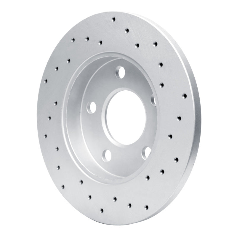 DFC 04-16 Buick Allure Rear Left Drilled Geoperformance Rotor