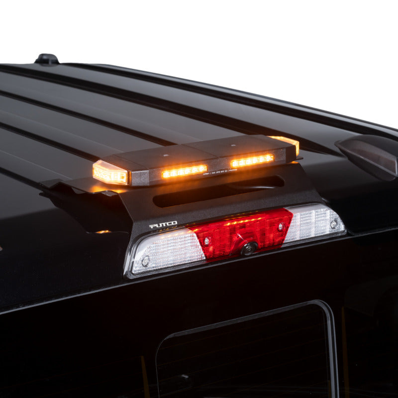 Putco 16in Universal Light Bar LED Tri-Hornet - Amber/White/Blue Single
