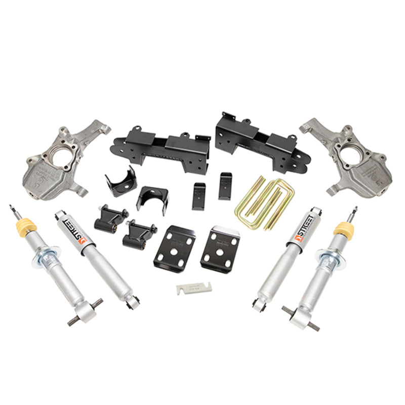 Belltech LOWERING Kit 2019 Chevy Silverado 1500/GMC Sierra 1500 4x4 4in Front/6in Rear