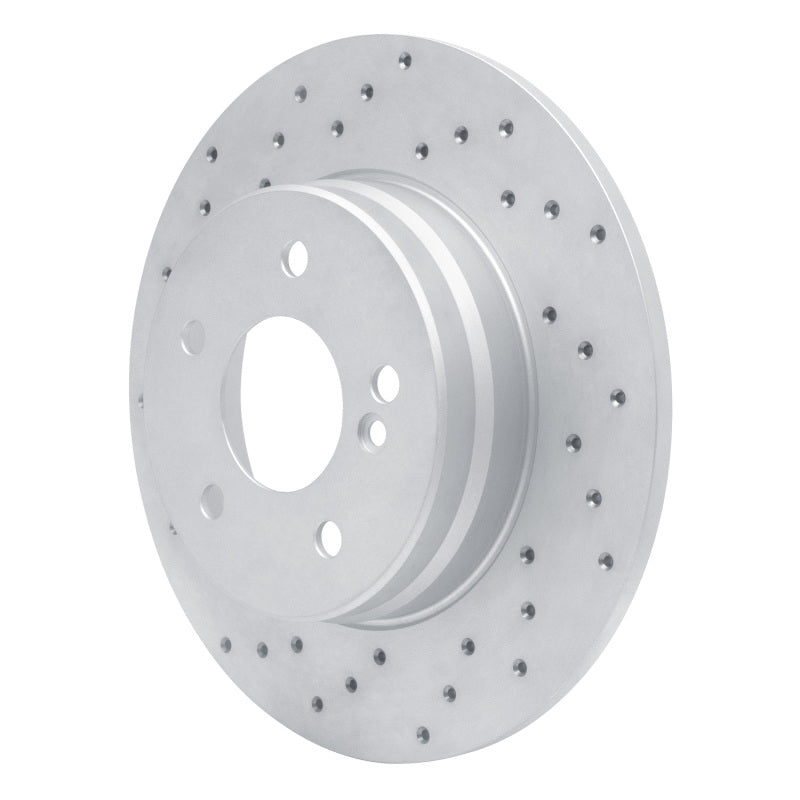 DFC 94-11 Mercedes-Benz Slk280 Rear Left Drilled Geoperformance Rotor