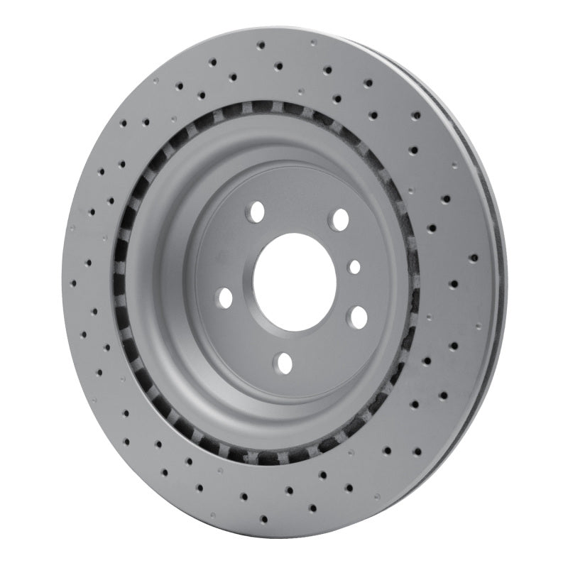 R1 12-15 Mercedes-Benz ML350 Rear Drilled GeoSPEC Coated Rotor