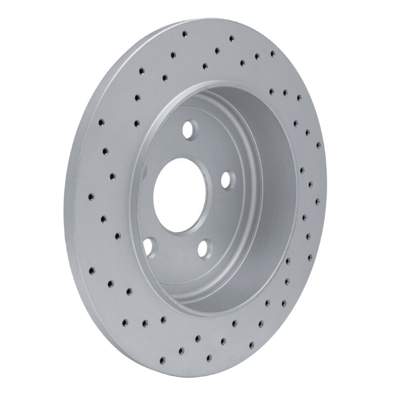 DFC 11-22 Dodge Durango Rear Right Drilled Geoperformance Rotor