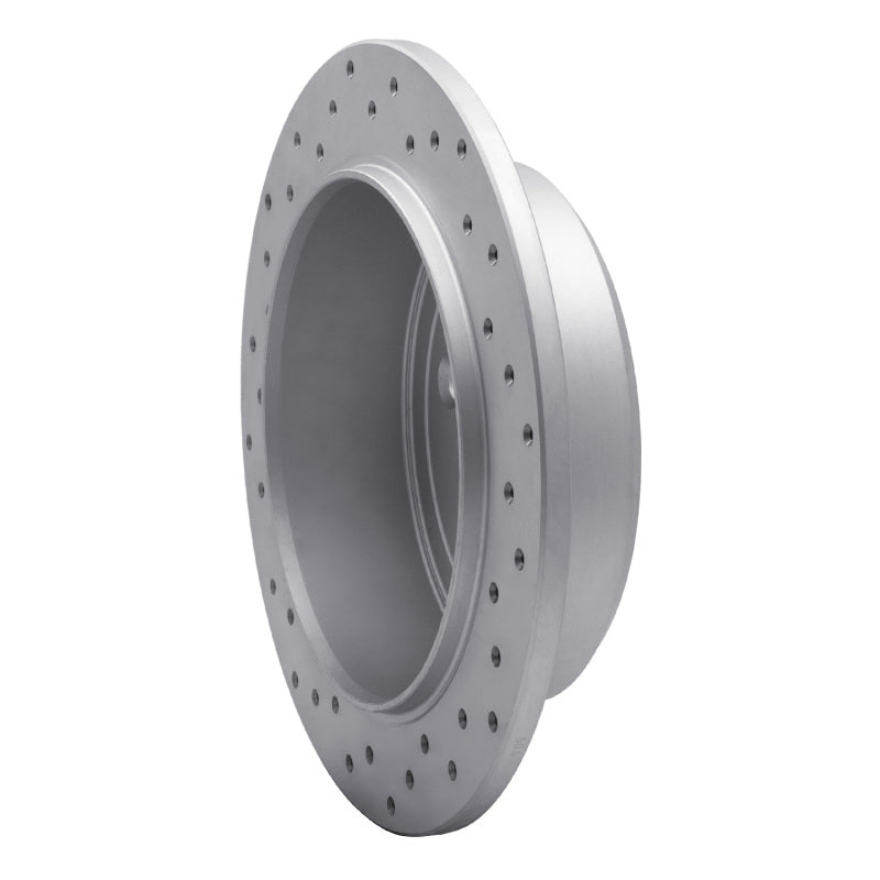 DFC 07-18 Jeep Wrangler Rear Right Drilled Geoperformance Rotor