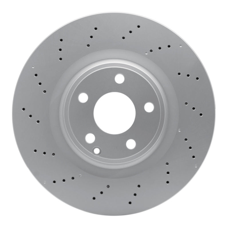 R1 12-20 Mercedes-Benz SLK300 Front Drilled GeoSPEC Coated Rotor