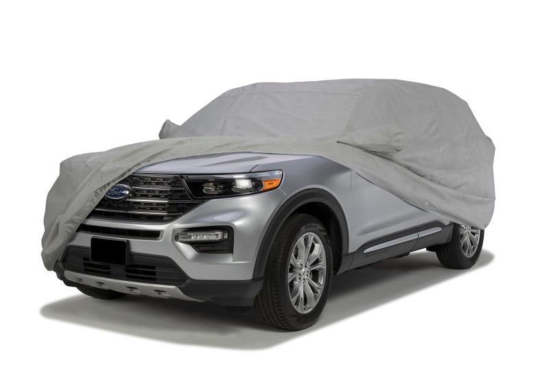 Covercraft 15-19 Chevrolet Corvette Custom 3-Layer Moderate Climate Car Cover - Grey
