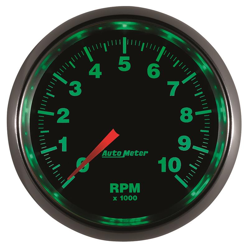 Autometer GS 3-3/8in 10000 RPM In-Dash Tachometer Gauge