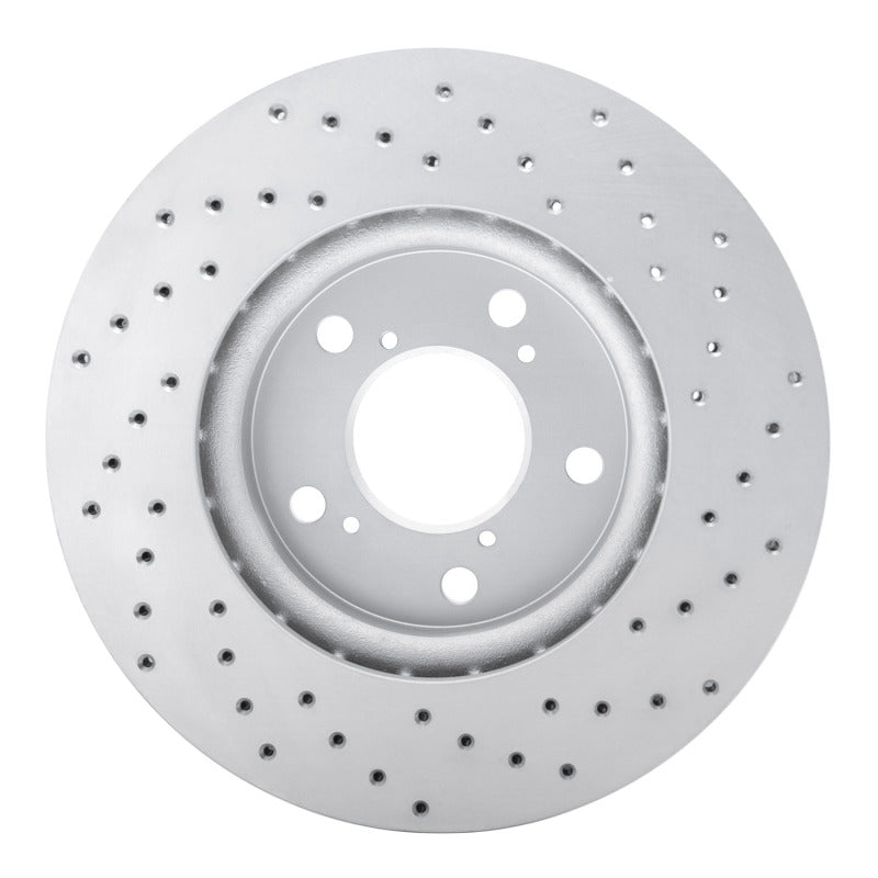 DFC 05-10 Honda Odyssey Front Left Drilled Geoperformance Rotor