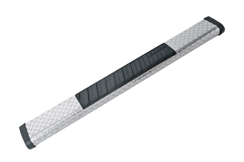 Dee Zee Universal Tubes - 6In Oval - Brite Tread Aluminum (RegCab)