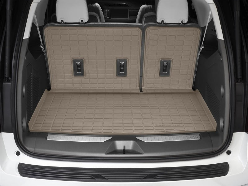 WeatherTech 20-25 Kia Telluride Seatback Cargo Liners HP - Tan
