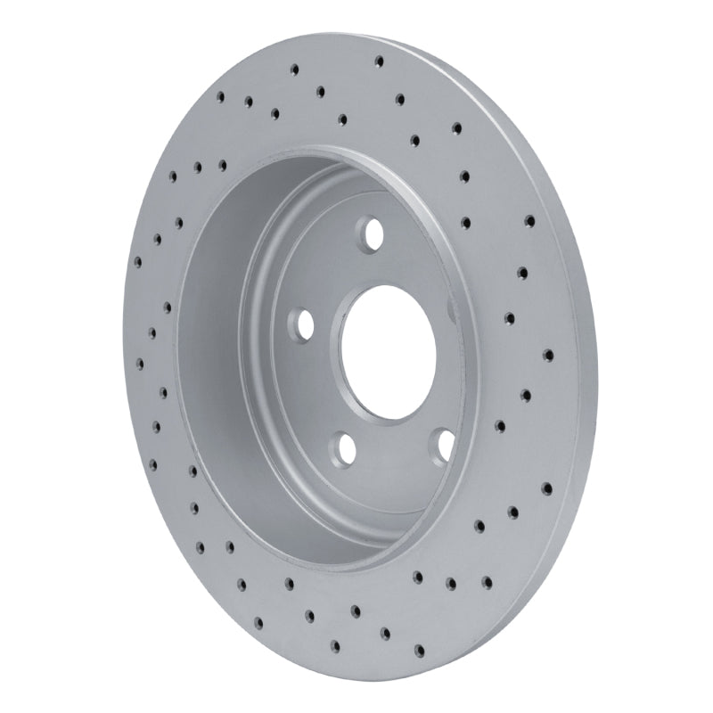 DFC 11-22 Dodge Durango Rear Left Drilled Geoperformance Rotor
