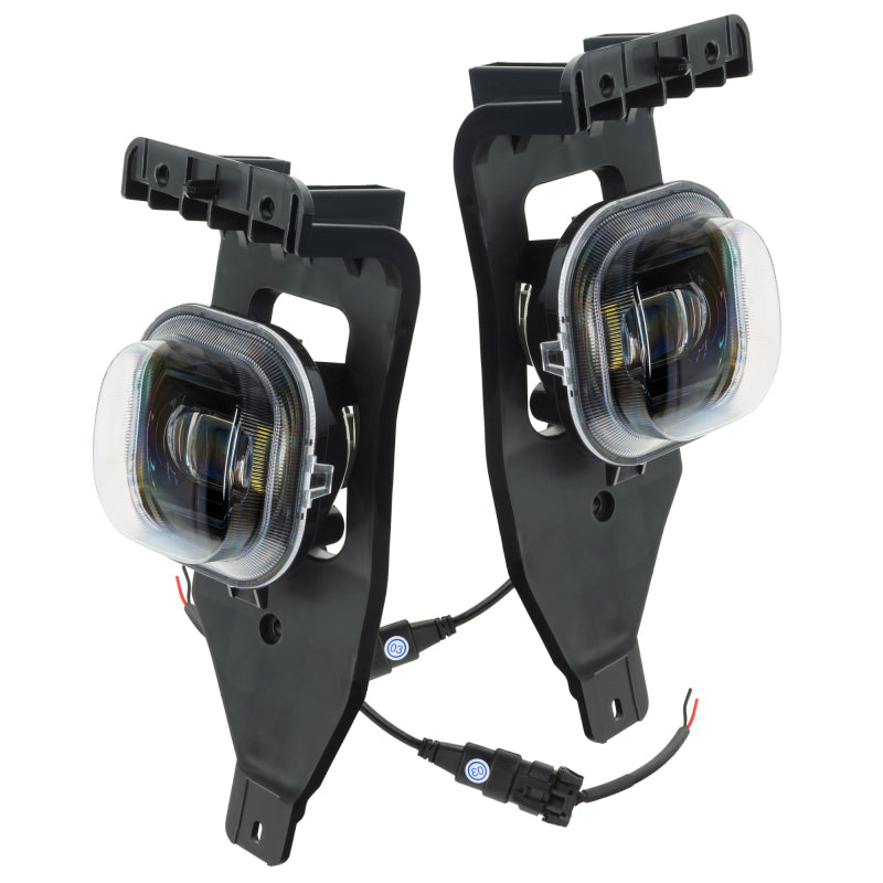 Oracle 05-07 Ford Superduty High Powered LED Fog (Pair) - 6000K