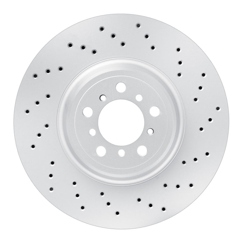 DFC 15-20 BMW M2 Right Front Drilled GeoSPEC Coated Rotor