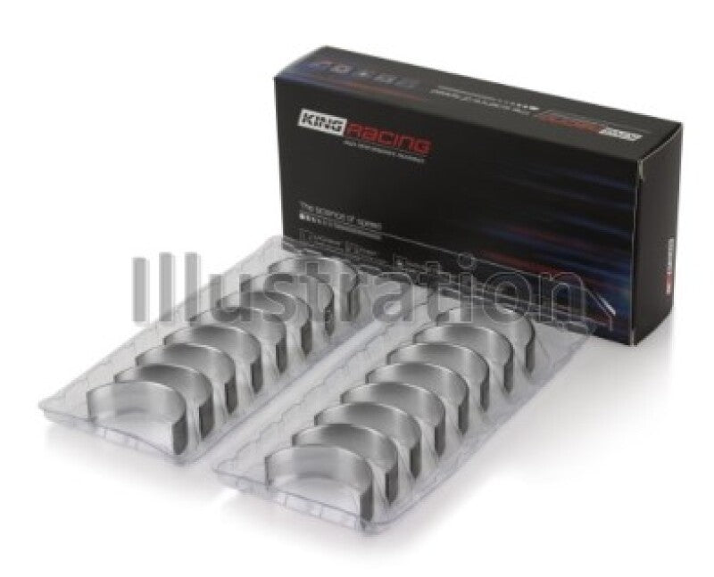 King Engine Bearings Ford 260ci / 289ci / 302 5.0L Windsor Connecting Rod Bearing (Set of 8)