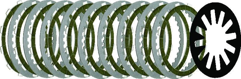 Twin Power 98-17 Big Twin Exc CVO S.E. and M8 Clutch Kit Extra Plate W/ Heavy Spring