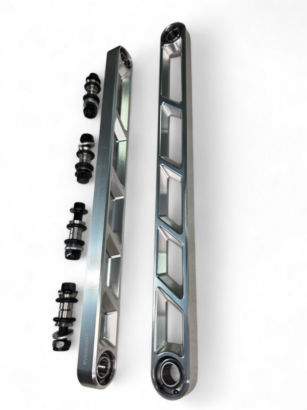 Elektric Offroad 2024+ Can Am Maverick R Rear Sway Bar Links Anodized Clear
