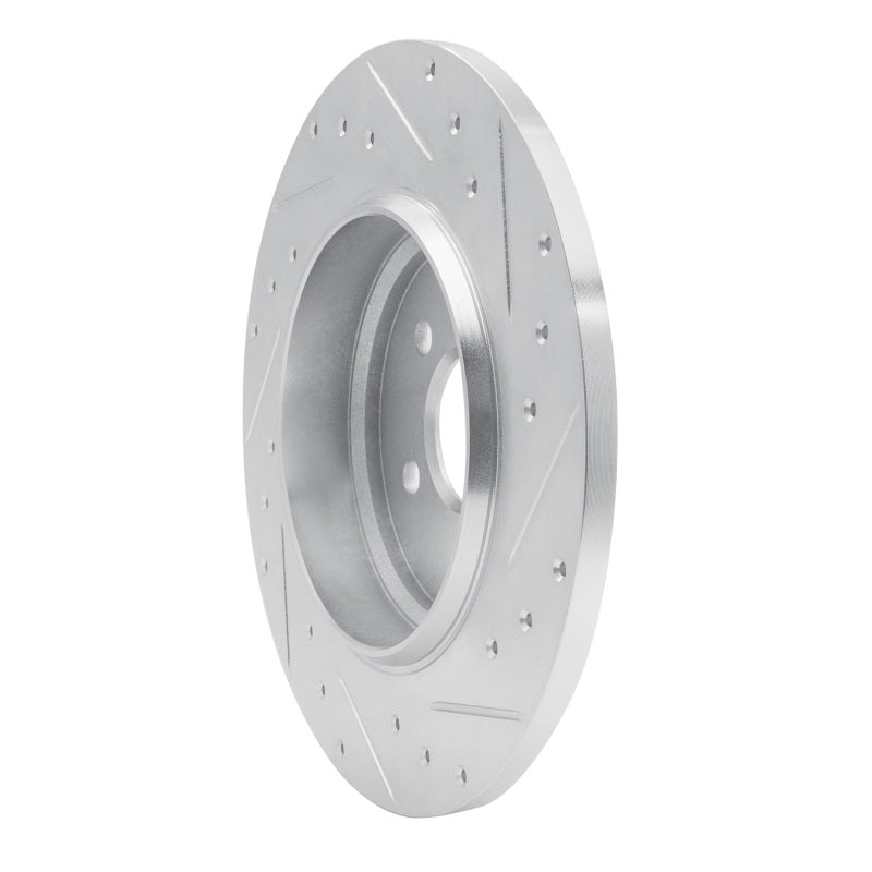 DFC 00-05 Mercedes-Benz ML55 AMG Rear Left Drilled & Slotted Silver Brake Rotor