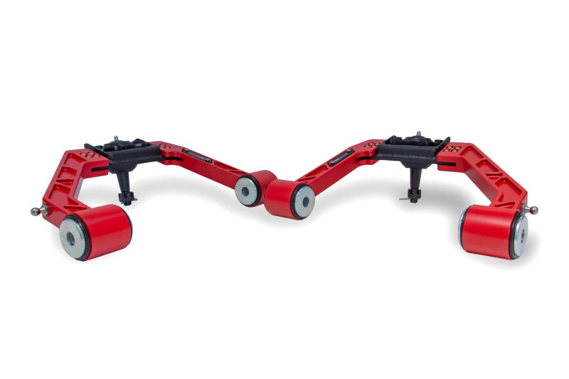 UMI Performance 15-25 Ford F-150 Adjustable Upper A-Arm Kit - Red
