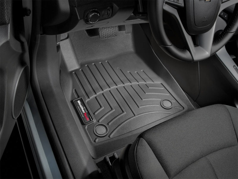 WeatherTech 2016+ Chevrolet Cruze Limited Front FloorLiners - Black