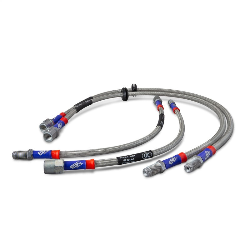 EBC 10-18 Nissan Juke 1.6T Stainless Steel Brake Line Kit