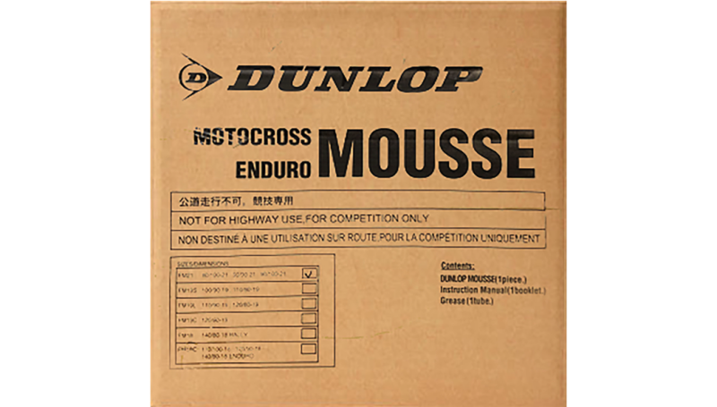 Dunlop FM18L-NP  Rear Mousse - 140/80-18 (6)