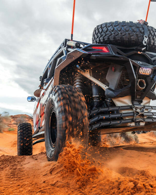 Elektric Offroad 2017+ Can Am Maverick X3 Volt Billet Radius Rods Anodized Black RS 72In Model Only
