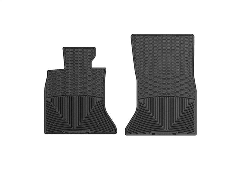 WeatherTech 11+ BMW 5-Series (F10) Front Rubber Mats - Black