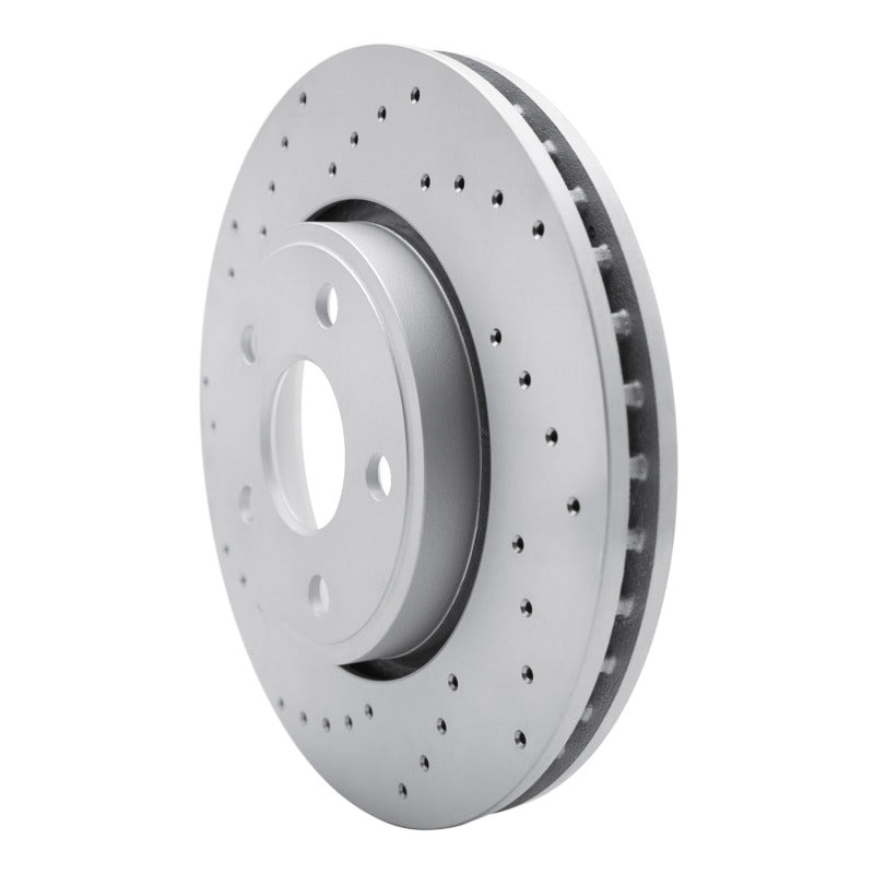 DFC 11-22 Dodge Durango Front Left Drilled Geoperformance Rotor