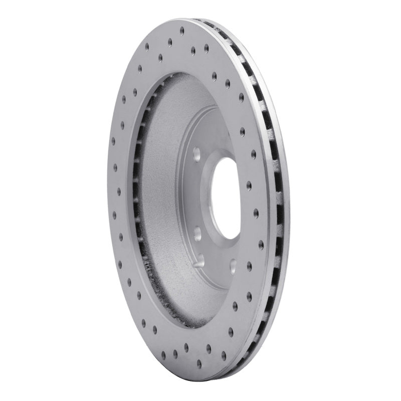 DFC 88-96 Chevrolet Corvette Rear Right Drilled Geoperformance Rotor