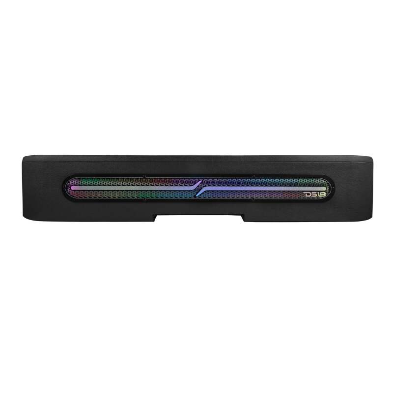 DS18 Jeep Gladiator JT 2020-UP 4 x 8in Subwoofers Included (ZR8.2D) Underseat Box Black -LED Lights