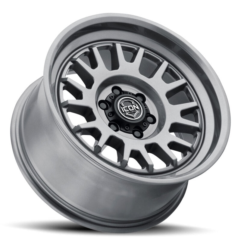ICON Alloys Anza Gun Metal - 17x8.5 / 6x135 / 6mm / 5in BS