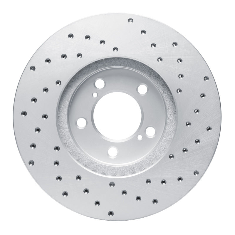 DFC 93-07 Ford Taurus Sho Front Left Drilled Geoperformance Rotor