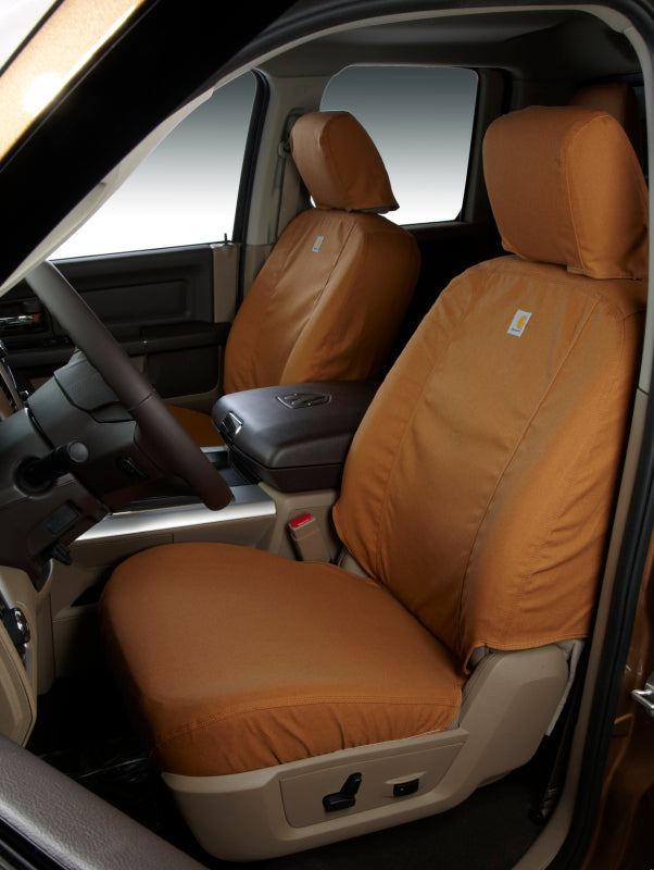 Covercraft 15-21 Ford Transit Carhartt SeatSaver Custom Third Row Seat Covers - Brown