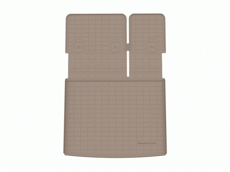 WeatherTech 19-22 Jeep Cherokee KL (w/Cargo Floor in Highest Position) SeatBack Cargo Liner HP - Tan