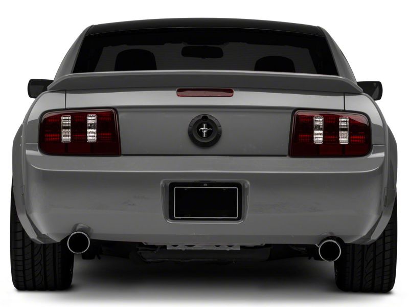 Raxiom 05-09 Ford Mustang Coyote Tail Lights- Black Housing (Smoked Lens)