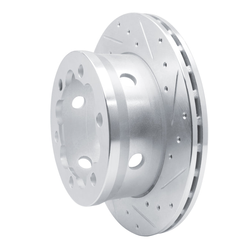 R1 02-06 Dodge Sprinter 3500 Rear Right Drilled & Slotted Silver Brake Rotor
