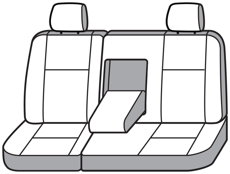 Covercraft 14-18 Chevrolet Silverado Carhartt PrecisionFit Custom Second Row Seat Covers - Blk